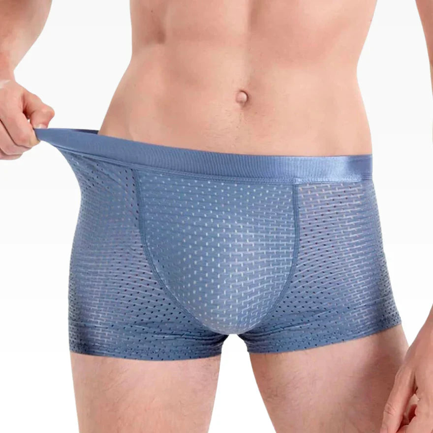 NEW BAMBOO FIBER BOXER SHORTS (3 BOXER SHORTS + 2 FREE)