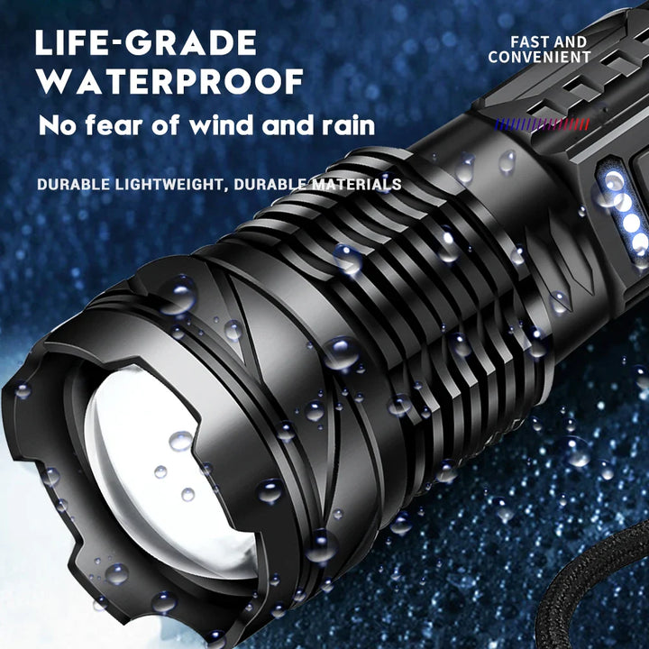 NEW TITANIUM LASER FLASHLIGHT