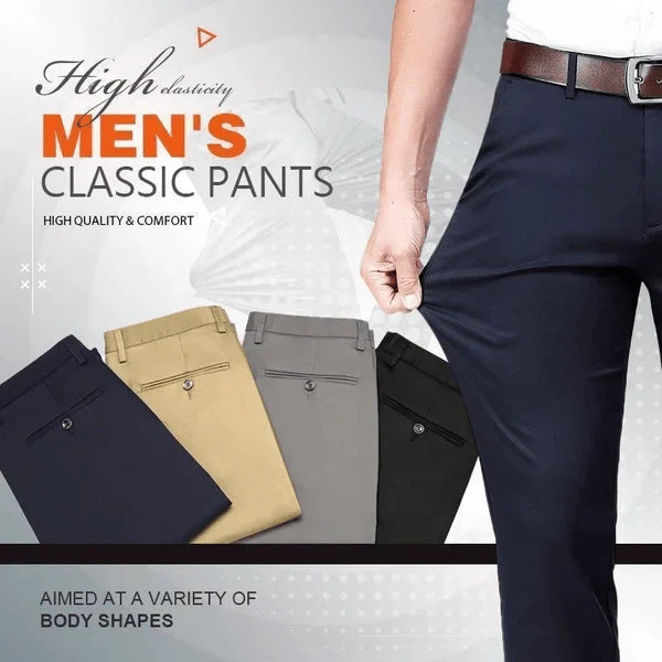 Kingwooh High Stretch classic pants for men